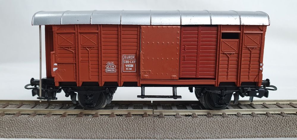 Märklin 4605/ 312/1 SBB K3 Gedeckter Güterwagen 1961-78 | Kaufen auf ...