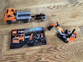 LEGO Technic 42060 Strassenbau-Set mit Anleitung, Top!