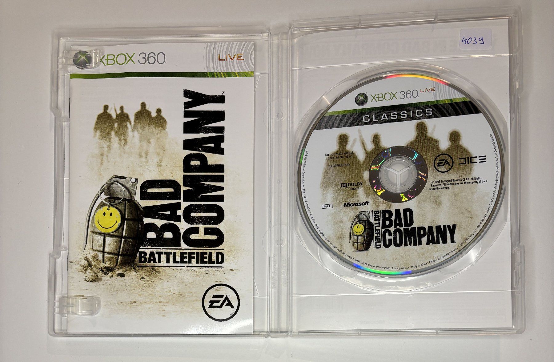 Giochi: XBOX 360 - Battlefield: Bad Company – Usato da Allschwil venduto da Bullach 1