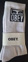 OBEY Socken weiss neu