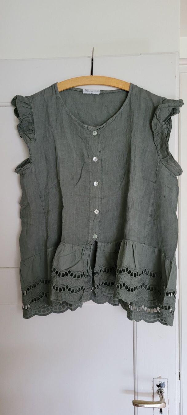 Camicette: Leinen Bluse – Usato da Neftenbach venduto da lifestyle_tp5m