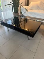 Designer Couchtisch schwarz mit Schubladen