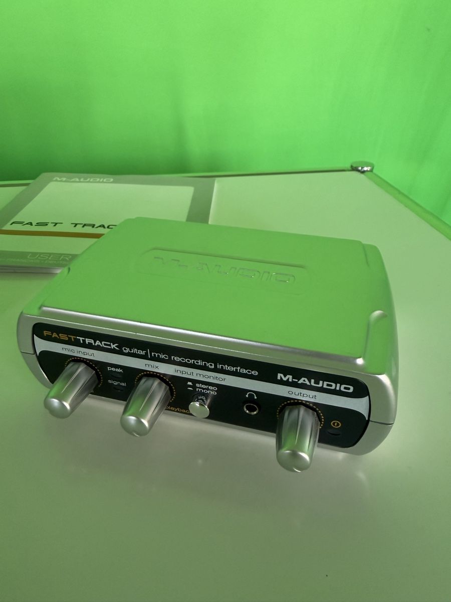 Musikinstrumente: M-Audio Fast Track USB Audio Interface gut erhalten – Gebraucht aus Nänikon von macqua 1