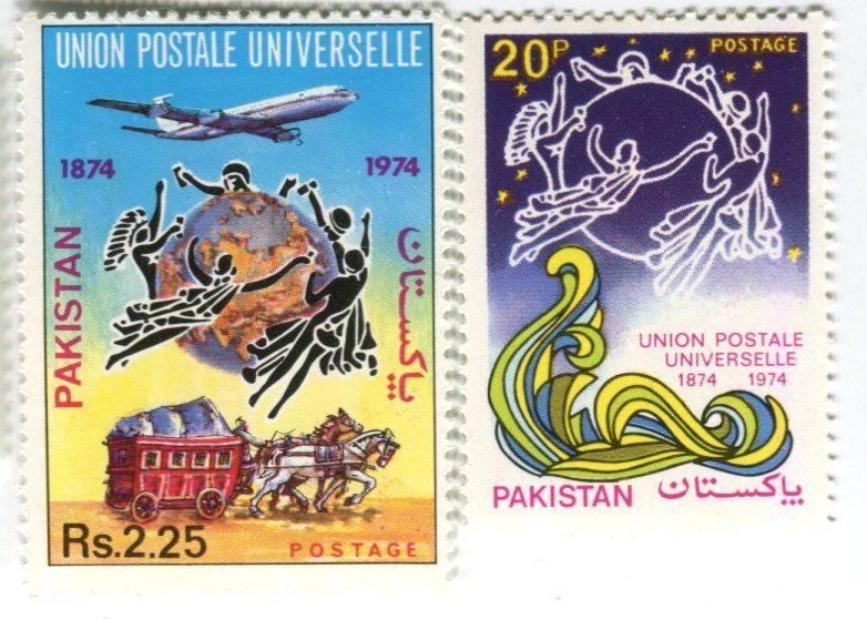 Tutti i francobolli: Briefmarken Weltpostverein. Pakistan – Nuovo e nell'imballaggio originale da Basel venduto da Butsch5