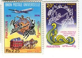 Briefmarken Weltpostverein. Pakistan