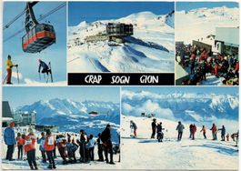 FLIMS Crap Sogn Gion - Luftseilbahn, Skirennen, Helikopter