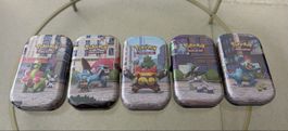 Pokemon TCG - Mini Tin Box lllumina City 5x