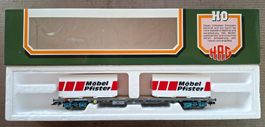 Hag HO SBB Sgss Containertragwagen Möbel Pfister