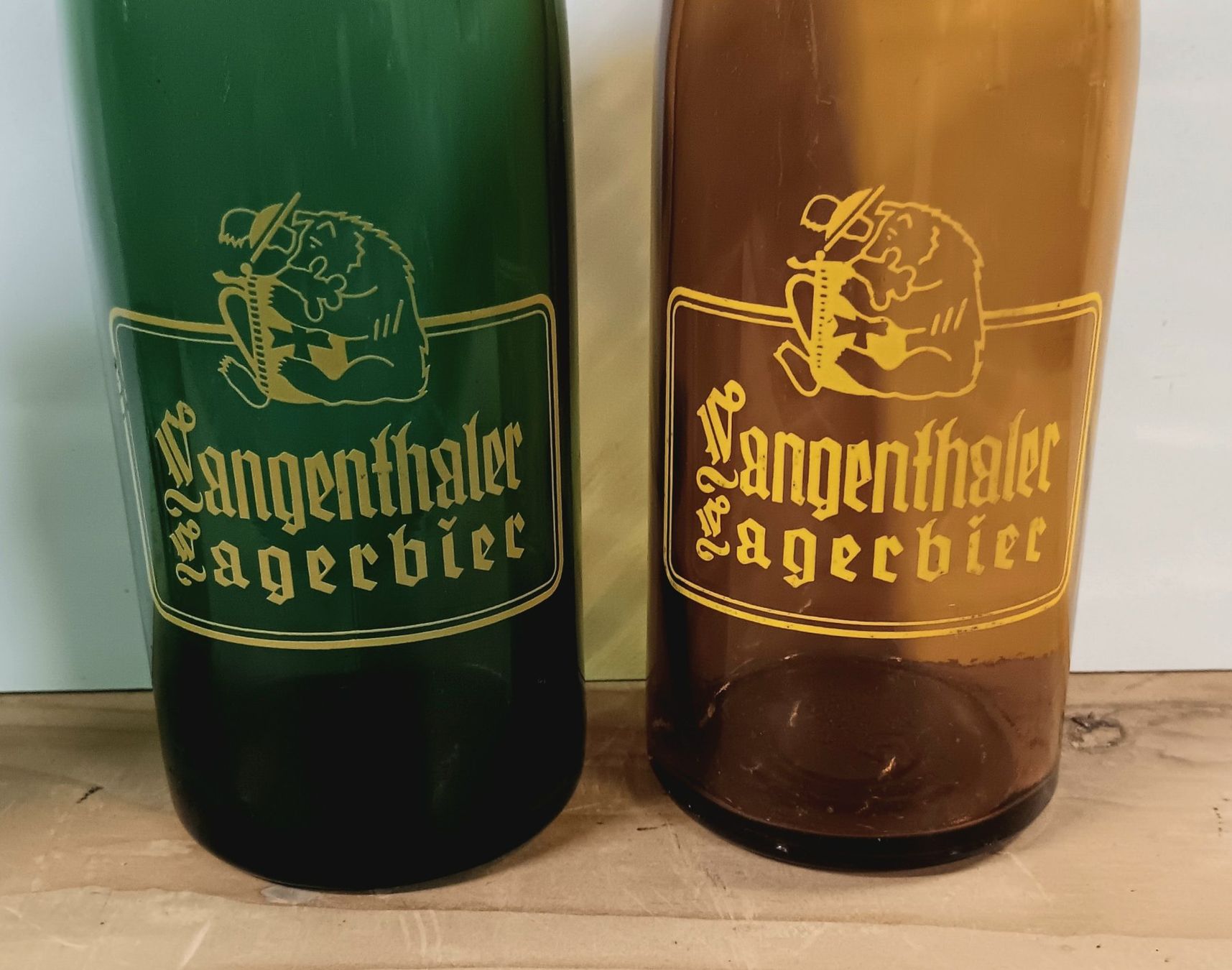Bottiglie: 3 Bierflaschen Bier Brauerei Baumberger Langenthal – Usato da Lichtensteig venduto da B-B-Bier 3