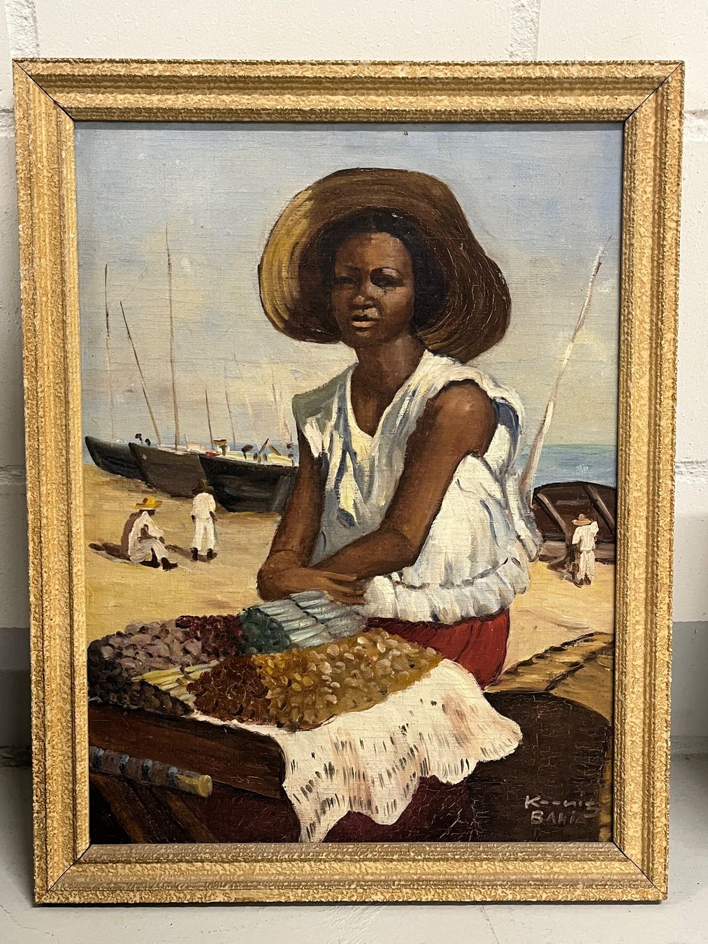Dipinti: Alfredo Koenig - BAHIA - Original Gemälde – Usato da Basel venduto da PAUL_ART 1
