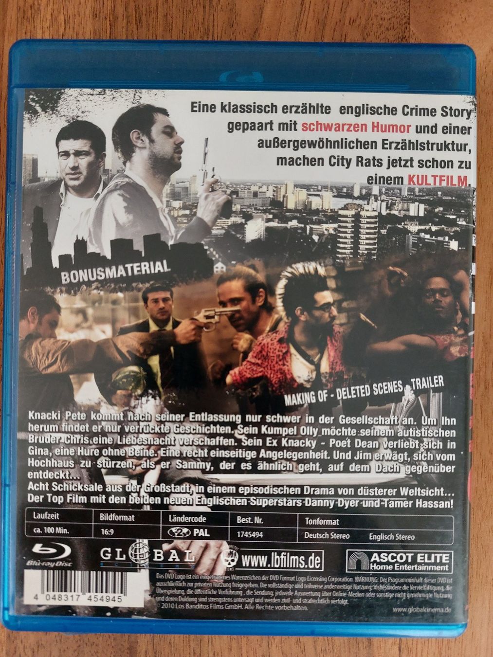 Tutti i DVDs: Blu Ray - City Rats – Usato da Rheinfelden venduto da FilmAuktion 1