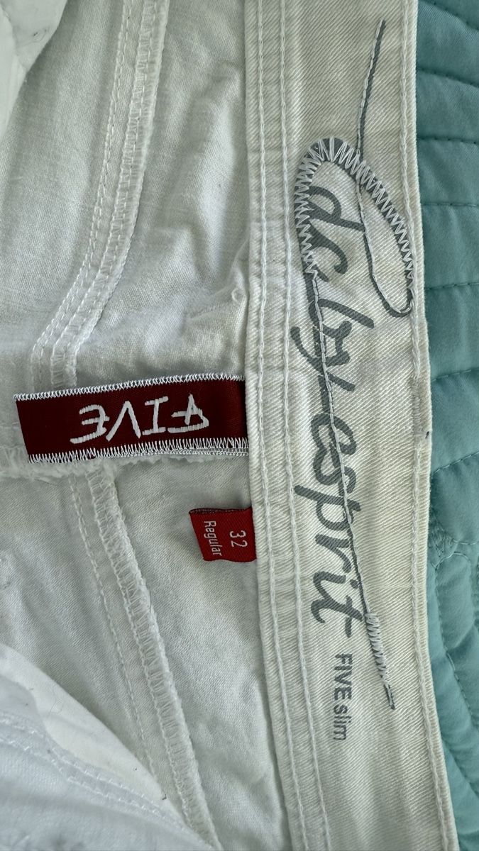Esprit Jeans: Weisse Sommer Jeans "Five Slim" de by esprit Gr. 32 – Neu (gemäss Beschreibung) aus Aarwangen von sugus5571 1