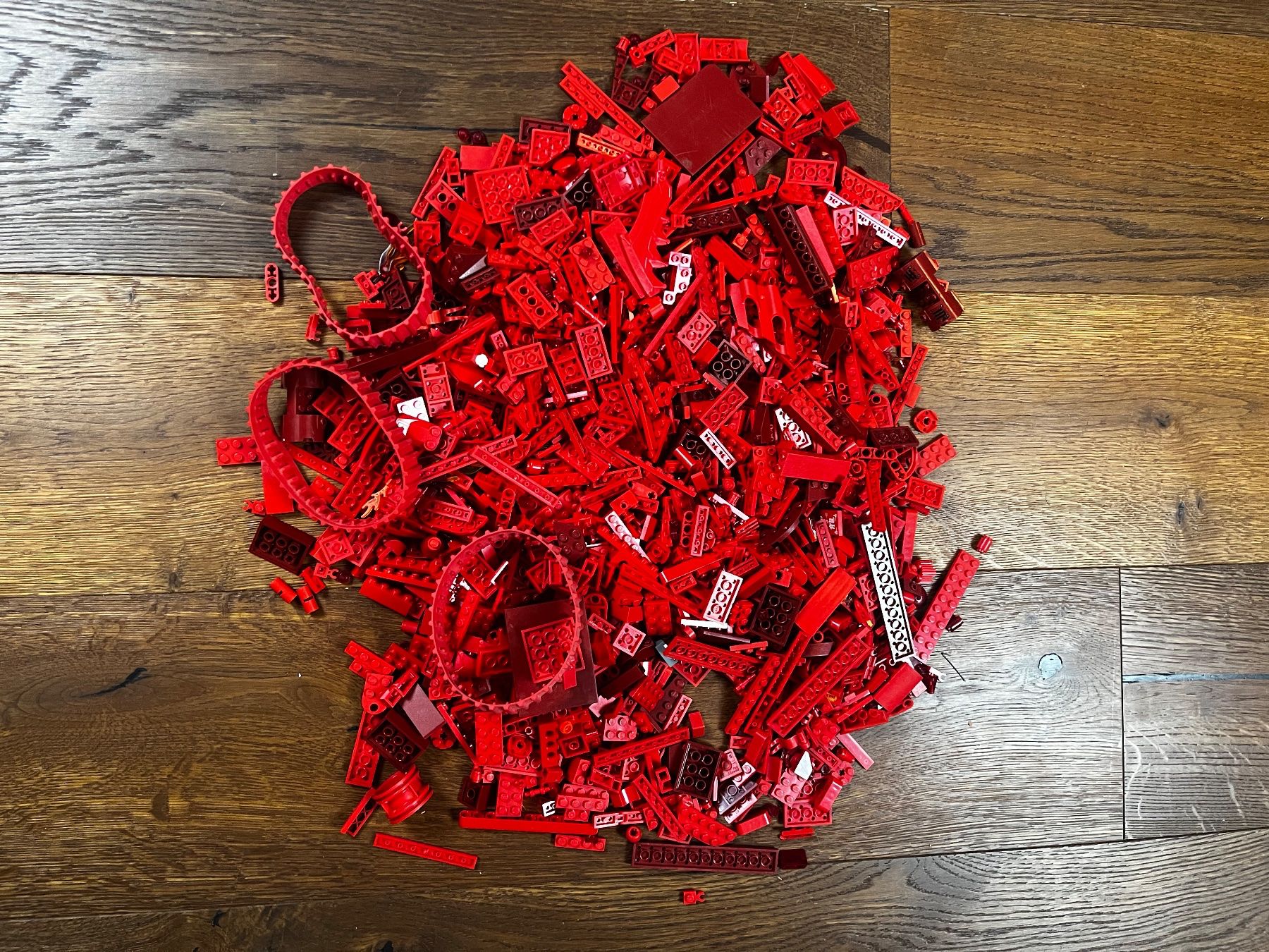 Lego Giocattoli: Lego diverse rote Teile – Usato da lindau venduto da Technick