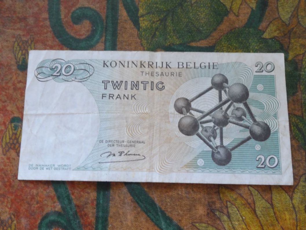 Banconote: BELGIQUE  20  Francs  Billet – Usato da Romanel-sur-Lausanne venduto da Swift13 1