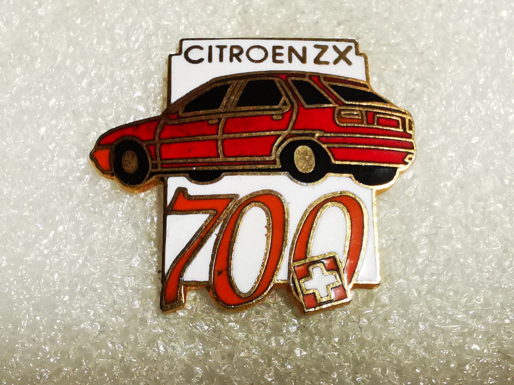 Placchette & Badge: Ansteckpin 91: Citroen ZX 700 – Usato da Oppligen venduto da Pin-Fall-Shop