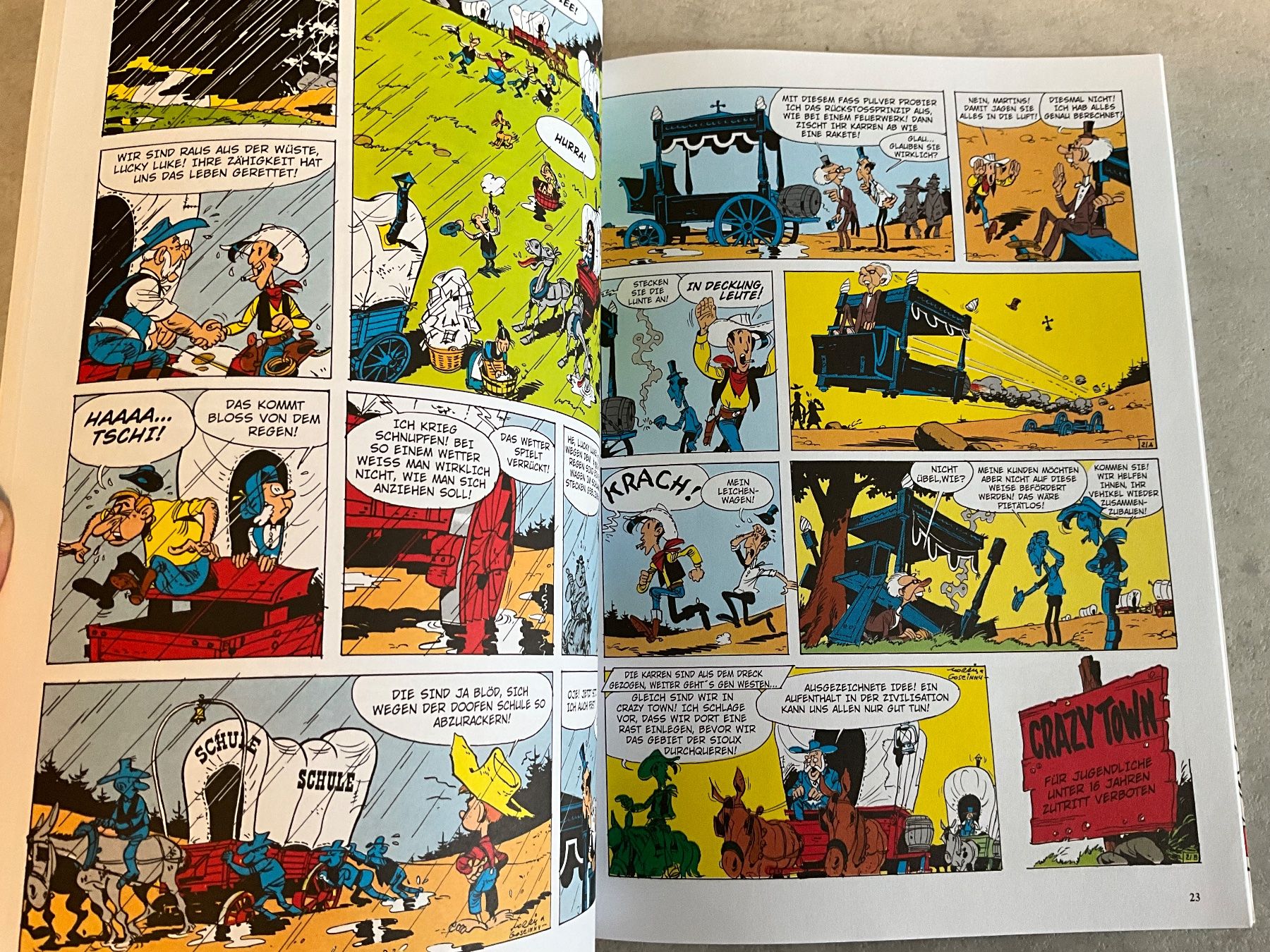 Fumetti: Lucky Luke Comic, Band 39, "Kalifornien oder Tod" – Usato da Agriswil venduto da Ueli03 2
