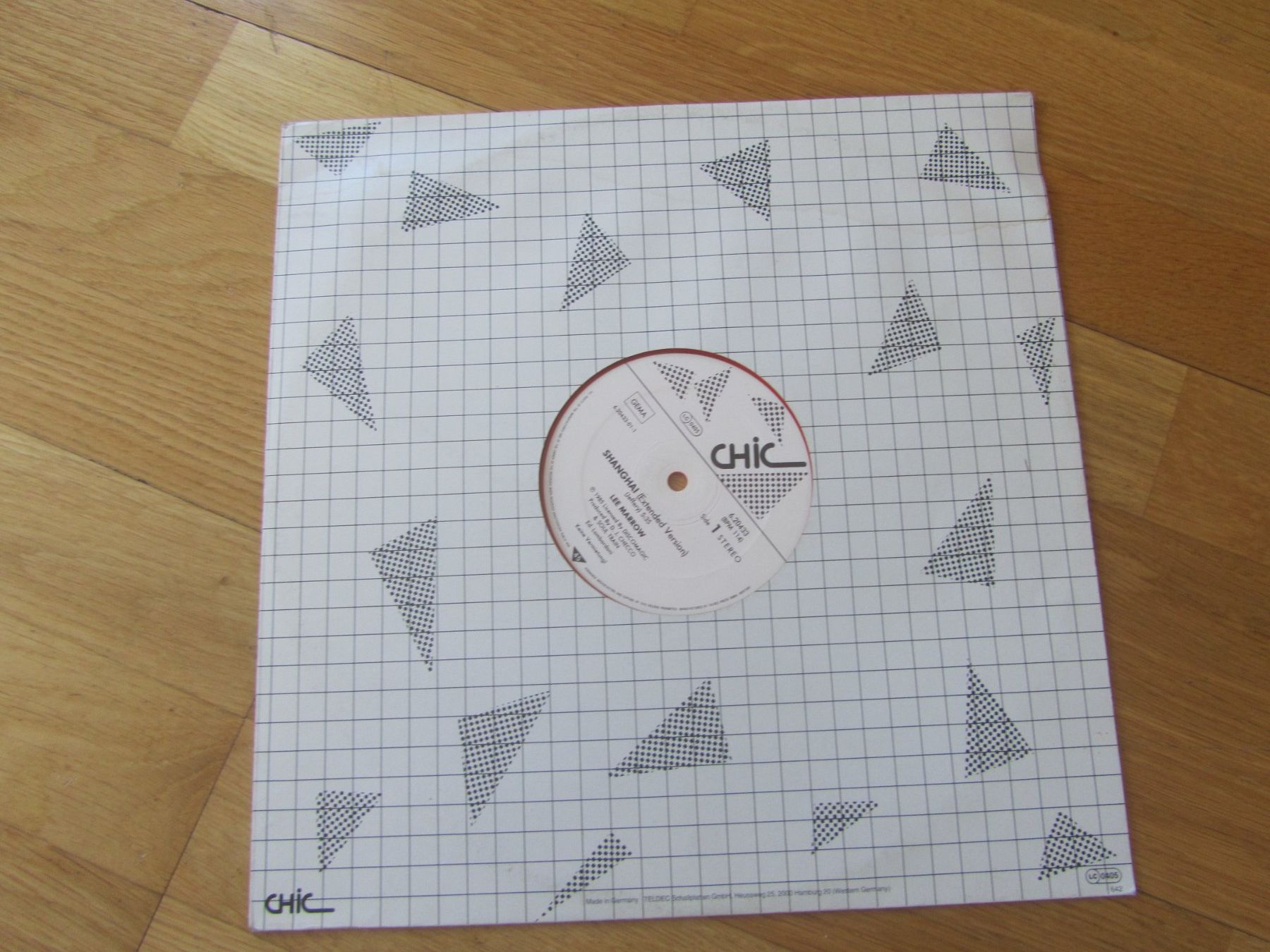 Dischi in vinile: Lee Marrow - Shanghai (Extended Version) Vinyl Single – Usato da Seengen venduto da mikelele