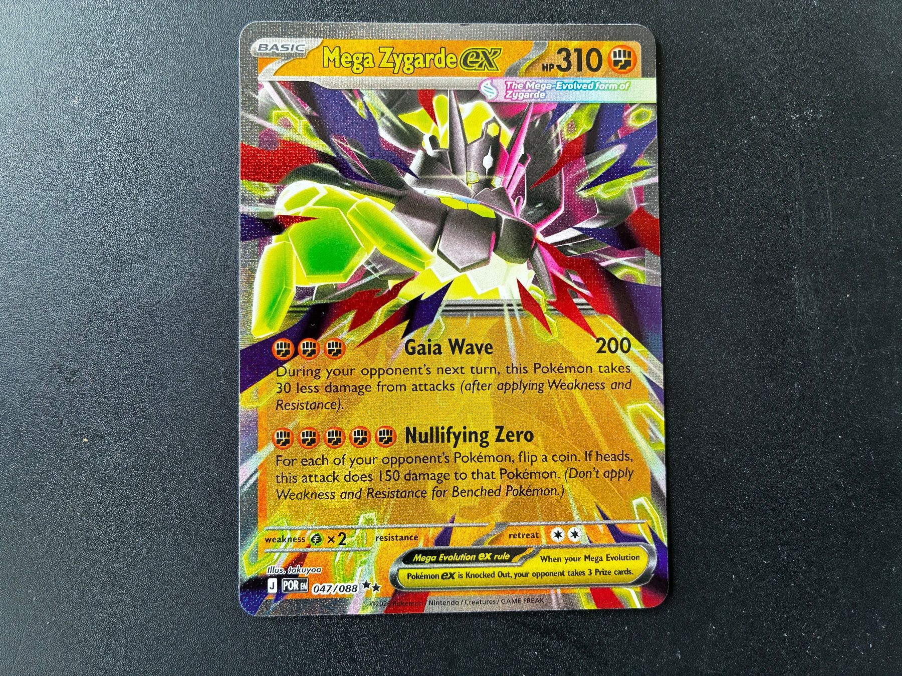 Pokémon Sammelbilder & Trading cards: Mega Zygarde EX 047/088 - Perfect Order - en – Neu (gemäss Beschreibung) aus Hütten von yve_tf69