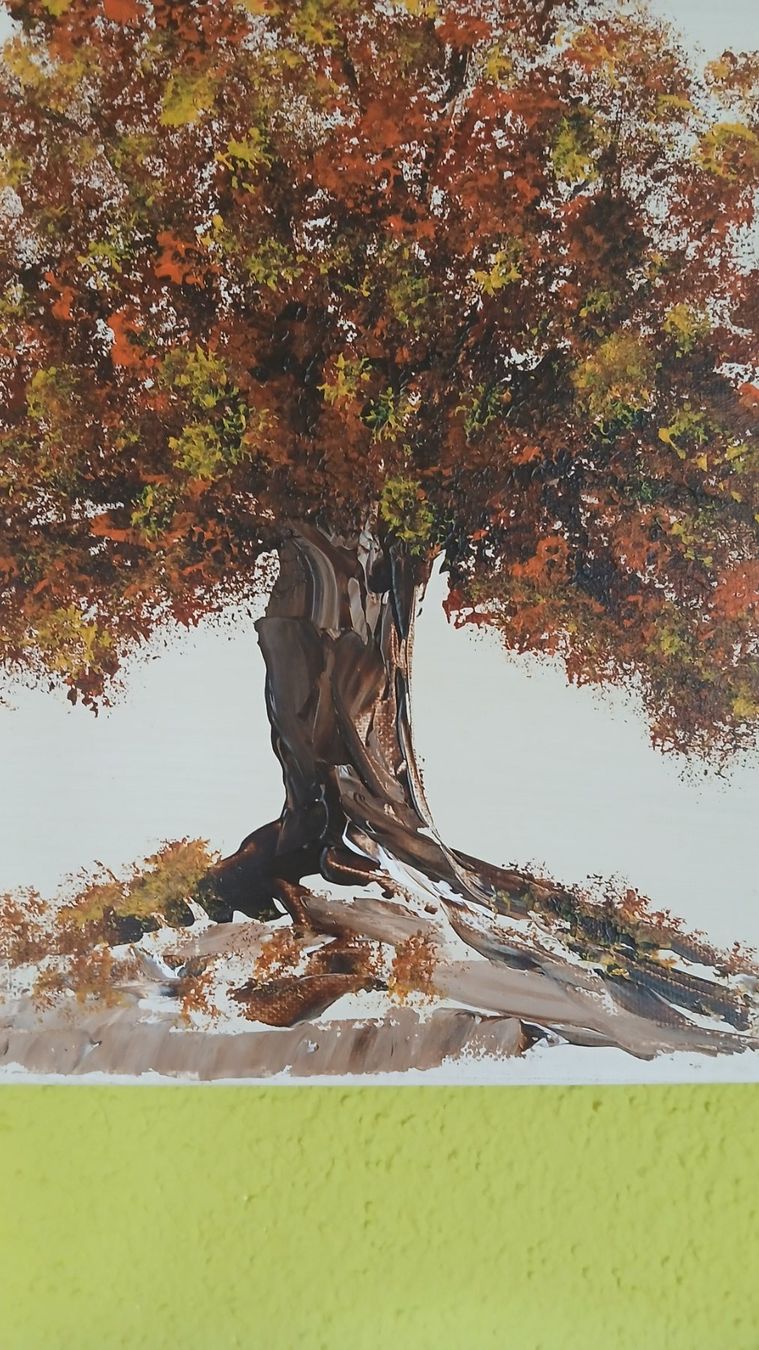 Poster & Bilder: Acrylbild, Handgemalt, "Lebensbaum" – Neu (gemäss Beschreibung) aus Udligenswil von Quarz2002 3