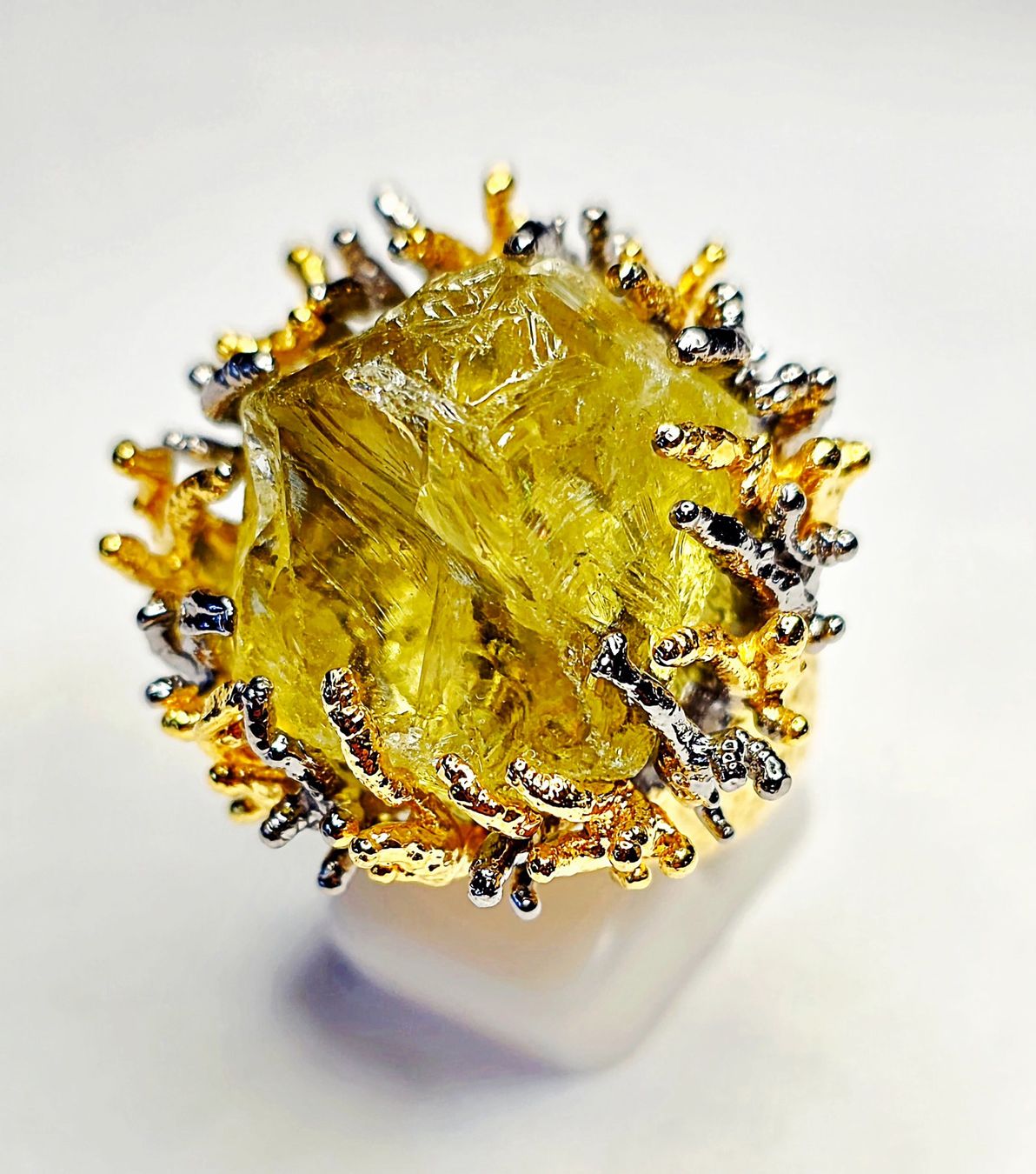Anelli: Ungeschliffener Peridot Ring – Nuovo (secondo la descrizione) da Zürich venduto da adriben 5