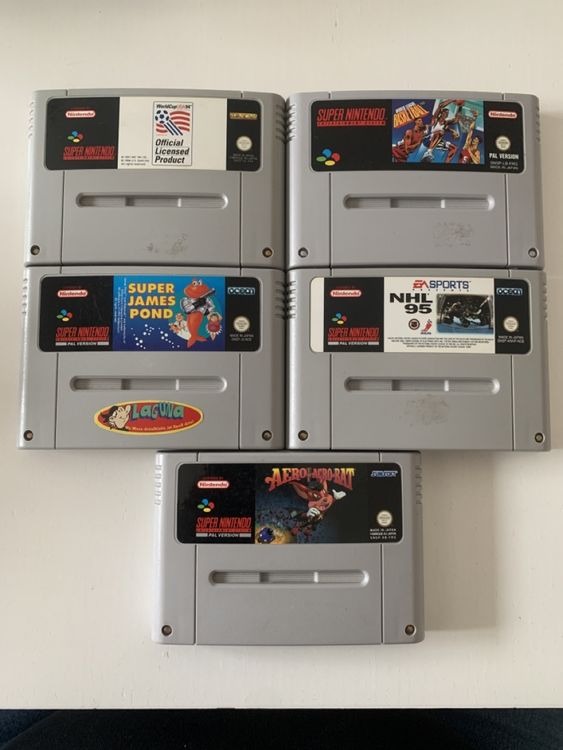 11 Super Nintendo Games SNES | Kaufen auf Ricardo