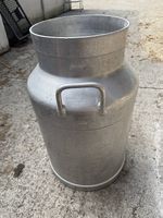 6x Milchkanne 40 L Aluminium mit Deckel  guter Zustand