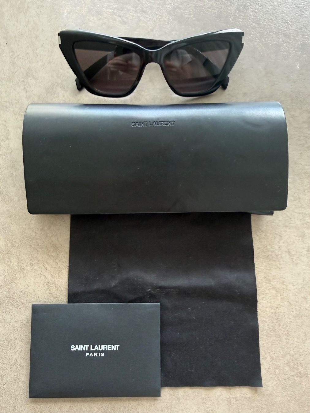 Saint Laurent Occhiali & Lenti: Sonnenbrille Saint Laurent SL 466 schwarz – Usato da Meggen venduto da nat_z89l 4