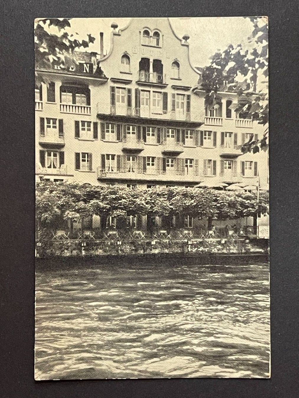 Cartoline postali: Hotel Falken, Thun – Usato da Steg VS venduto da _vinci_
