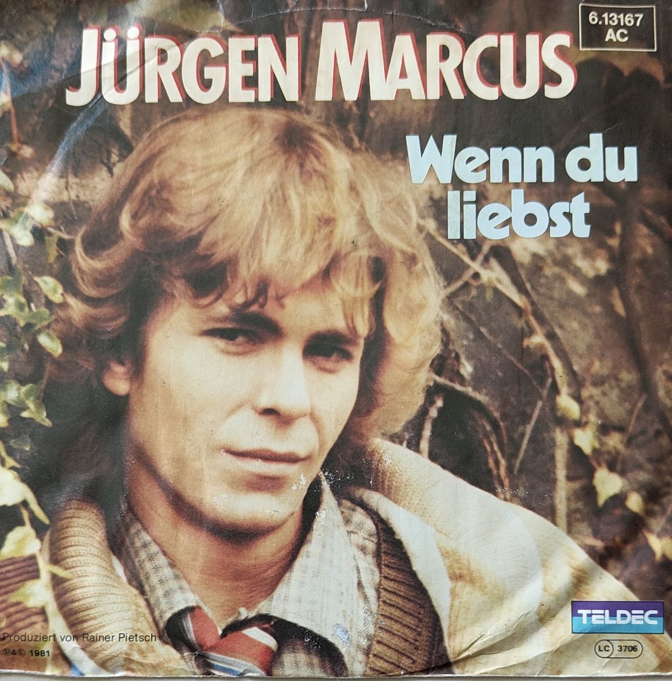 Dischi in vinile: Vinyl Single Jürgen Marcus - Wenn du liebst – Usato da Langenthal venduto da Modo39