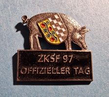 Pin Wildschwein ZKSF 1997 offizieller Tag 
