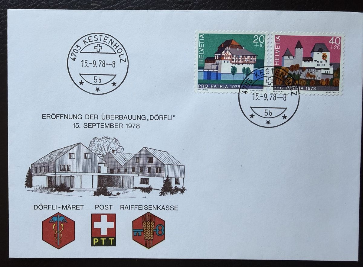 Enveloppes & pochettes d'envoi: Ersttagsbriefe Schweiz  7 Stück – Neuf (Voir description) à Härkingen par Beat6401 6