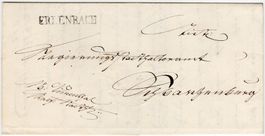 Seltener Vorphila Faltbrief von Erlenbach