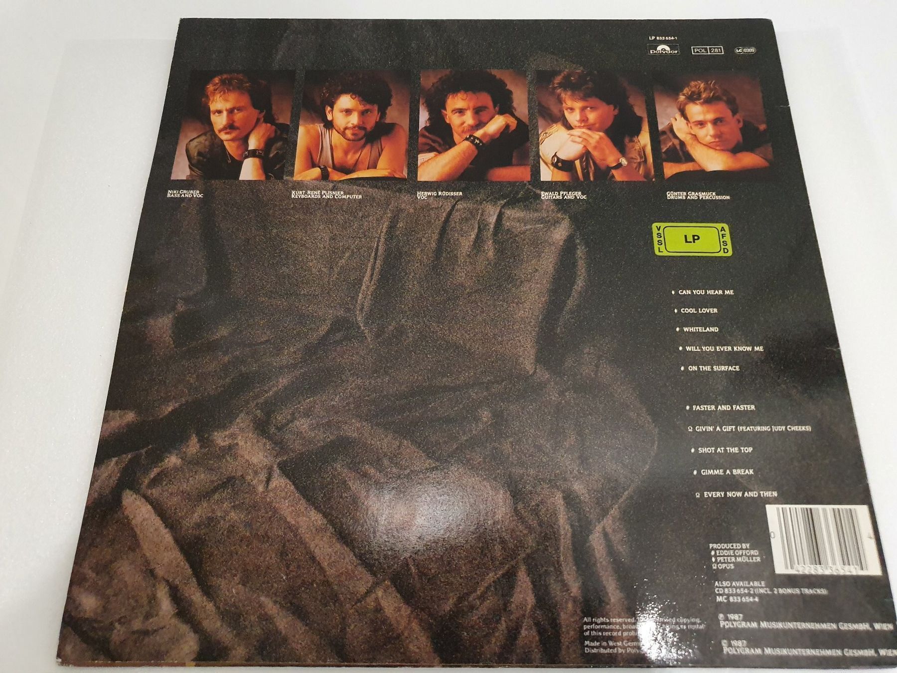 Dischi in vinile: Opus - Opus – Usato da Uster venduto da Vinyl-Leidenschaft 1