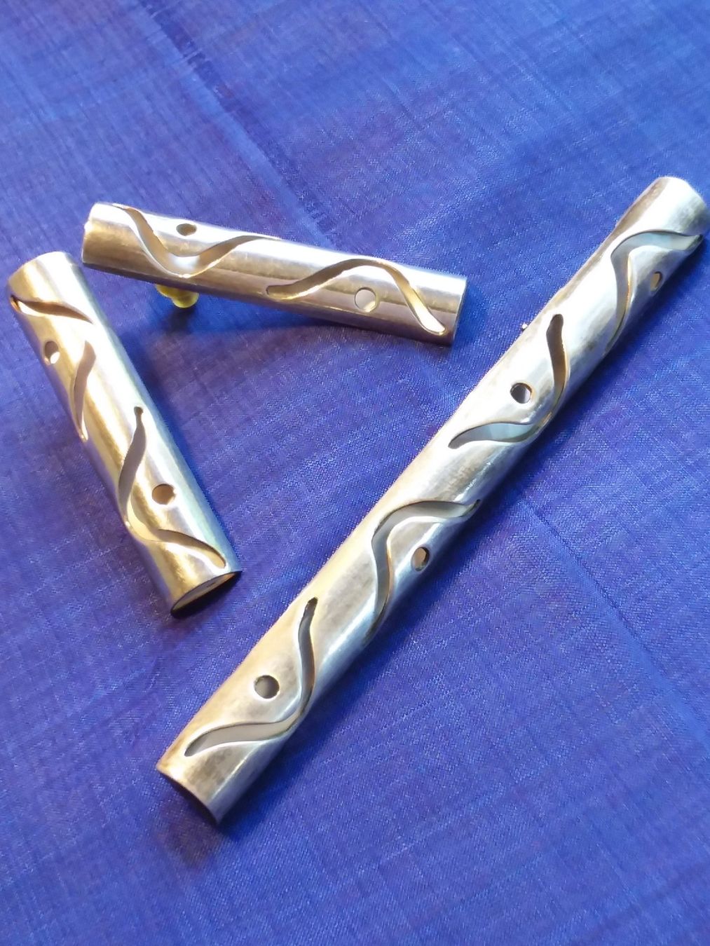 Sonstiger Schmuck: Vintage Sterling/Perlmutt Set DEVINE ZURICH Brosche&Ohrclips – Gebraucht aus Zürich von Aleick 3