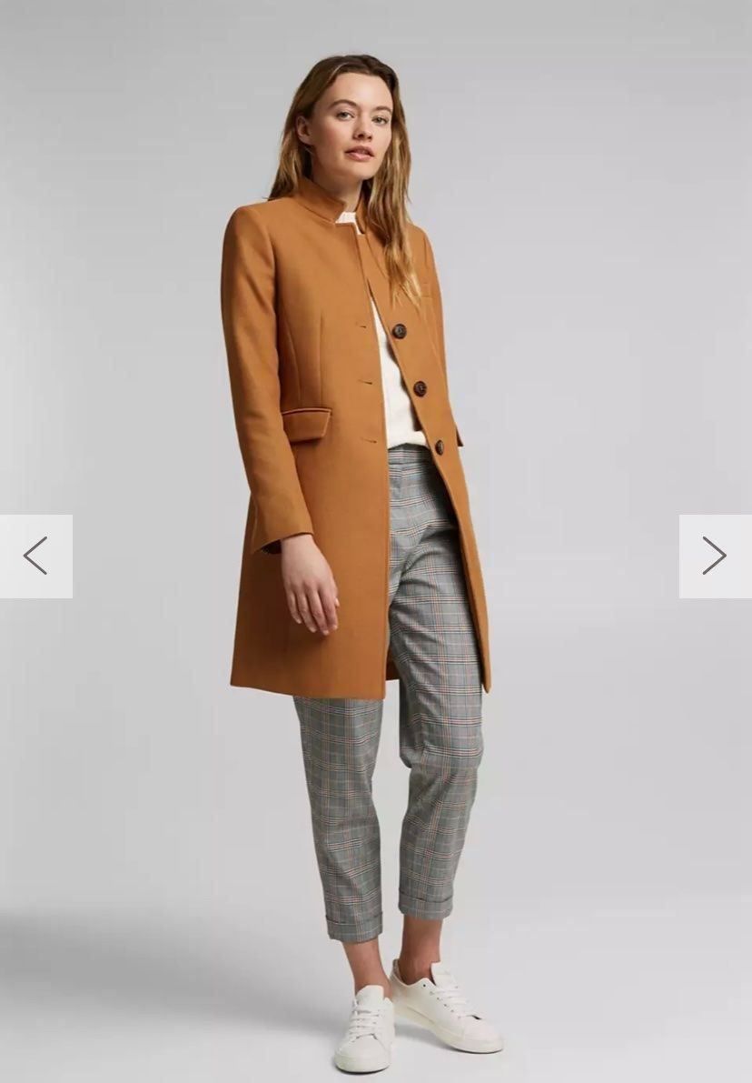 Esprit Cappotti: Blazermantel mit StrukturTAILLIERTER FIT – Nuovo (secondo la descrizione) da Luzern venduto da Sommer_26 1