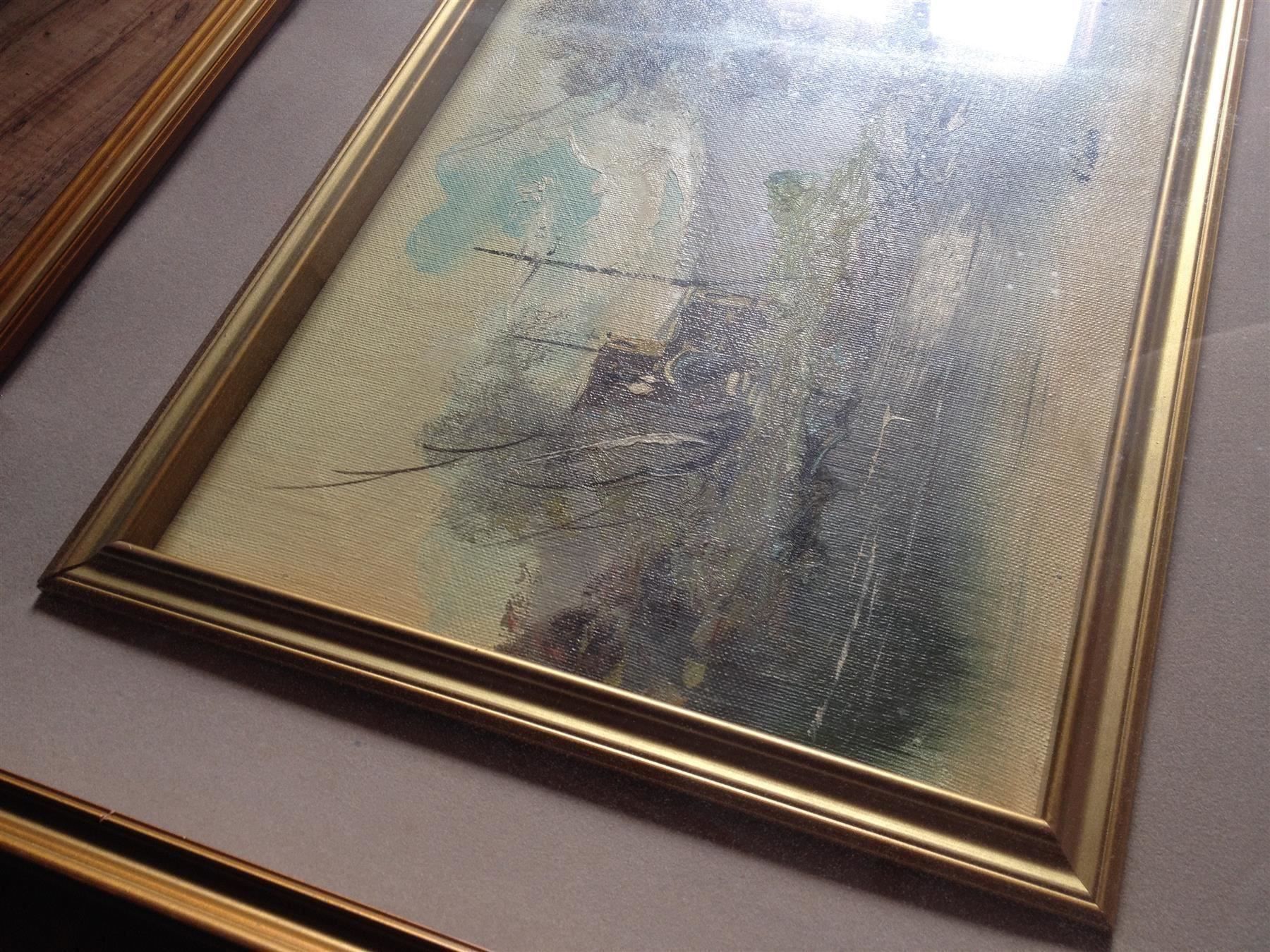Tableaux: Marais - N.luis Peinture paysage – D'occasion à Farvagny-le-Grand par LaCaverne 9