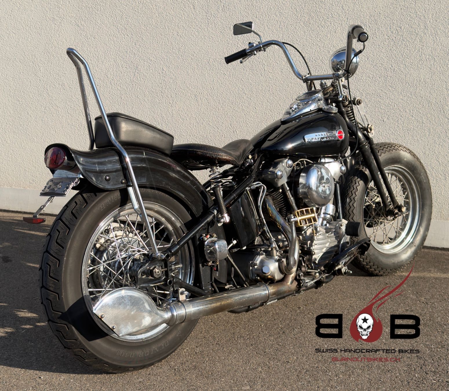 Harley-Davidson Chopper: HARLEY DAVIDSON kNUCKLEHEAD 1942 OLDTIMER – Usato da Sirnach venduto da B.O.B.BIKES 5