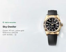 2023 New 42mm Rolex SkyDweller Oysterflex ref: 336238