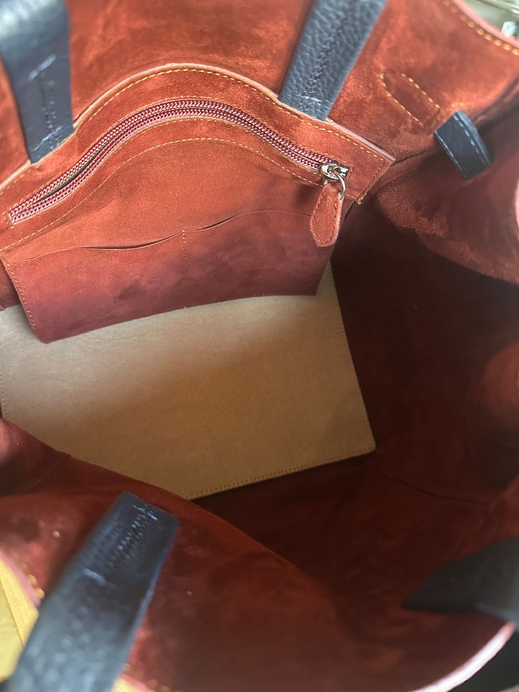 Borse da donna: Schöne Ledertasche dunkelblau wie neu – Usato da Kilchberg ZH venduto da Roemsch 4