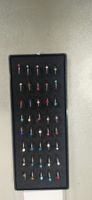 Nasenpiercing Set, verschiedene Farben, neu und ungebraucht