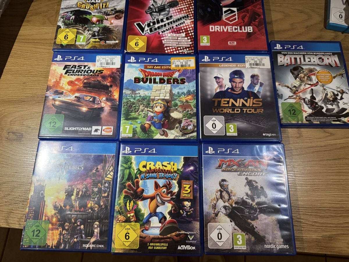 Giochi: PS4 Jeux – Usato da Peseux venduto da ola_psb6 1