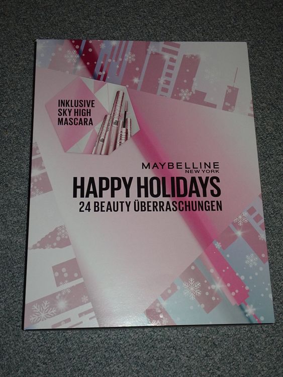 Maybelline Calendrier De L'Avent Happy Holidays 2023 Incluant