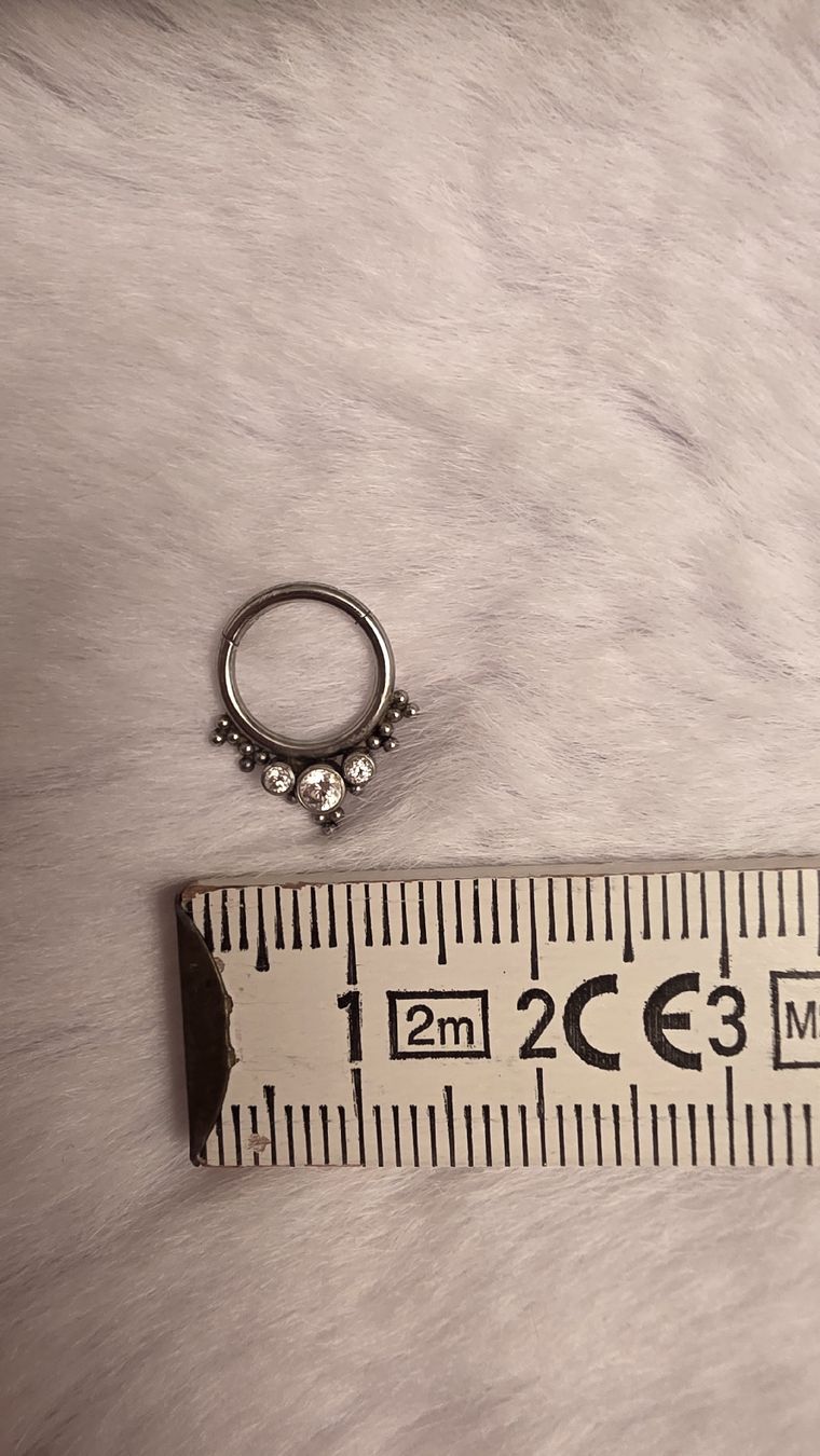 Gioielli per piercing: Silbernes Septumpiercing – Nuovo (secondo la descrizione) da Widen venduto da kev_f5vk 2