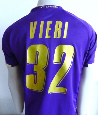 Home, Fiorentina 2007-08, Vieri, maillot vintage football