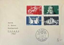 toller Brief Bern 150 Jahre Bundesstaat ab 3.--