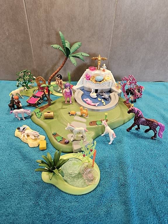 Giocattoli: Playmobil Feen Insel, Set 4 – Usato da Mettau venduto da b3po