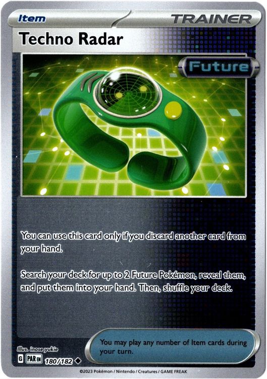 Paradox Rift Techno Radar Techradar Reverse Holo 180/182 EN | Kaufen ...