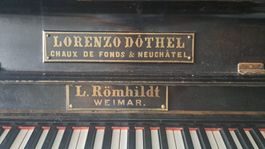 Piano droit Lorenzo Döthel L. Roemhildt occasion