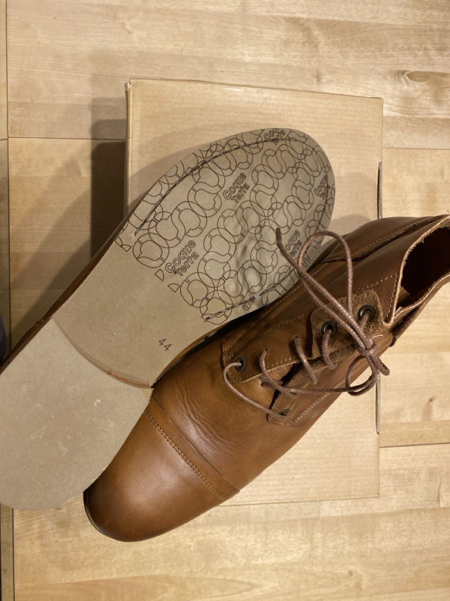 Scarpe da uomo: Brauner Herren Leder Schuhe, Grösse 44 – Nuovo (secondo la descrizione) da Wetzikon ZH venduto da purple_44 2