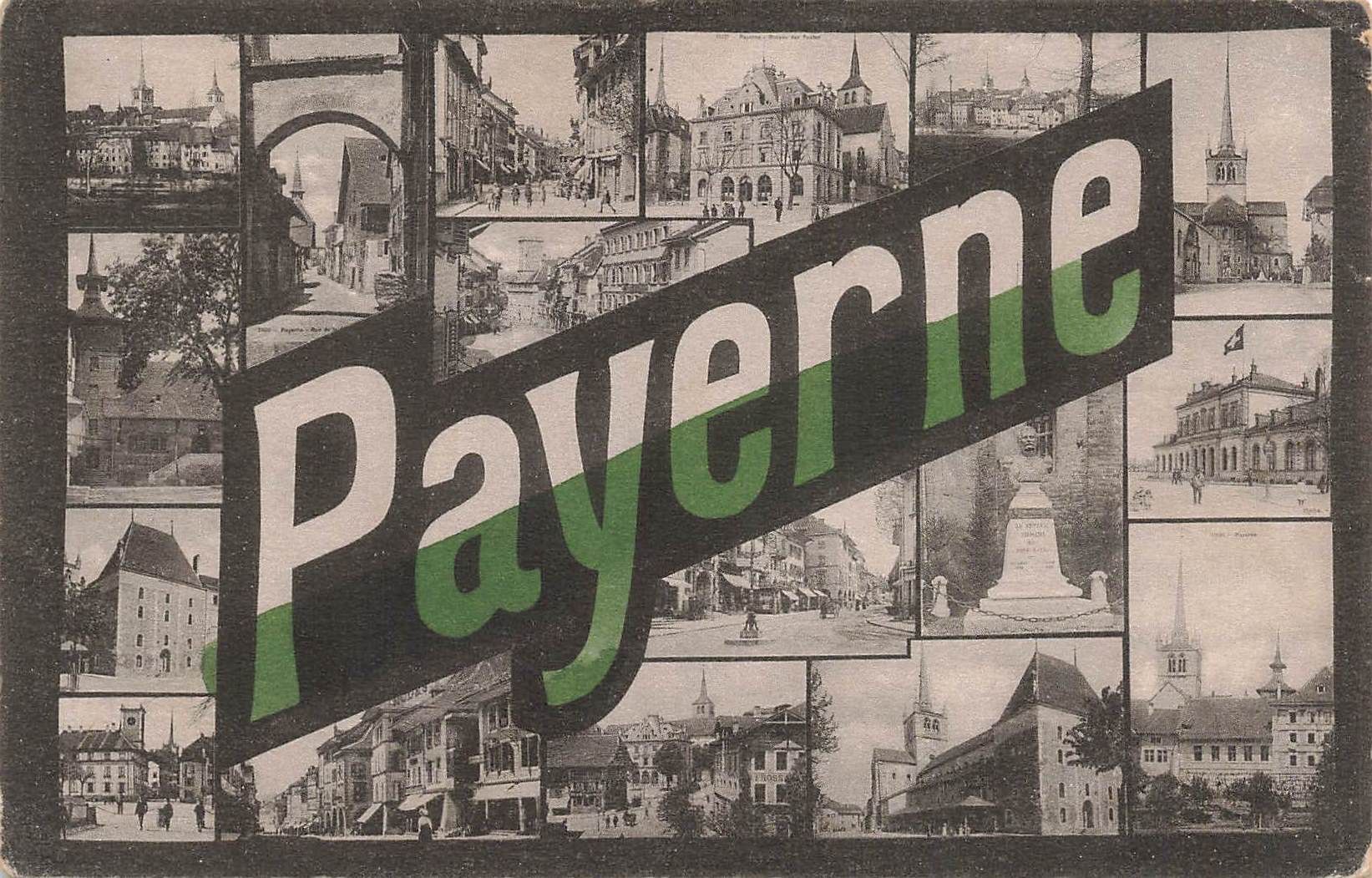 Cartoline postali: Payerne – Usato da Biasca venduto da Blenio71